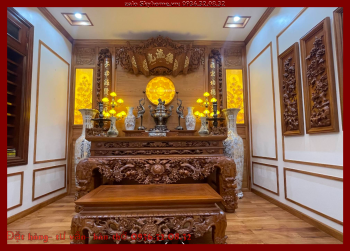 Án gian thờ Ngũ Phúc Kim Tiền